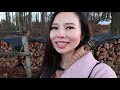 我們又來德國森林砍聖誕樹啦🌲~第一次摸小毛驢好療癒｜christmas in germany