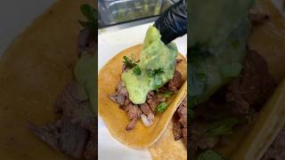 WOULD YOU ORDER THESE ASADA TACOS? 🔥🔥🔥 Get them from Guac Daddy Taqueria