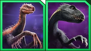 ERLIDOMINUS vs INDORAPTOR (JURASSIC WORLD ALIVE)