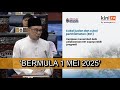 Cukai jualan, perkhidmatan SST progresif berkuat kuasa 1 Mei 2025