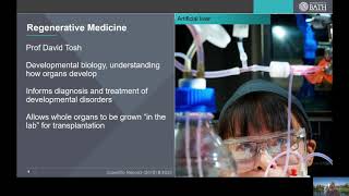 An introduction to biomedical sciences at Bath