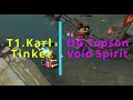 OG.Topson vs T1.Karl Midlane Duel Part 1 -- TI10 Hype!