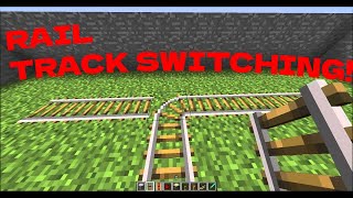 Switching Rail Track Directions in Minecraft 1.18.2+