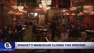 End of an Era: customers say final goodbye to Akron’s Spaghetti Warehouse