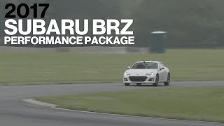 Subaru BRZ w/ Performance Pack Hot Lap at VIR | Lightning Lap 2017 | Car and Driver