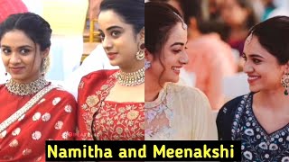 Namitha Pramodh and Meenakshi Dileep | Namitha and Meenakshi Friendship | shorts