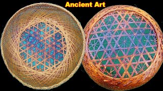 How to make Basket Part 1丨Bamboo woodworking art