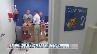 East Texas schools, doctors see surge in illnesses