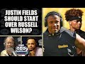 Rob Parker Debates Martin Weiss on Who Should Be Starting Between Russell Wilson and Justin Fields