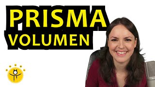 VOLUMEN berechnen PRISMA – Dreieck, Sechseck, Volumen Prisma