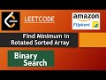 LEETCODE :Find Minimum in Rotated Sorted Array