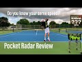 Tennis Serve Speed - Pocket Radar - Smart Coach Training Bundle Review and Demo!