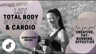 Low-Impact - High Intensity Strength \u0026 Cardio Workout | Killer workout