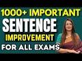 1000+ Important Sentence Improvement For all Exams | SSC CGL, CHSL, MTS, CPO, STENO & Other exams