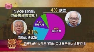 仅4%国人支持纳吉回锅  拉菲兹:蓝眼脱队必遭唾弃【2022.04.03 八度空间华语新闻】