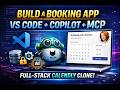 Build a Full-Stack Booking App with VS Code + GitHub Copilot + NoCodeBackend MCP