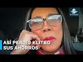 Cynthia Klitbo relata cómo le vaciaron su cuenta bancaria