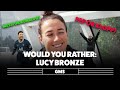 LUCY BRONZE PICKS MESSI OVER RONALDO | Would You Rather With England's Lucy Bronze