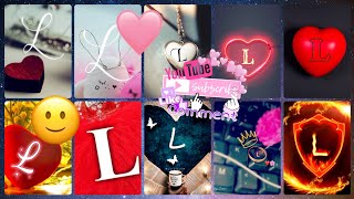 l letter dpz| |l letter whatsapp dp| |l letter image| |❤️❤️😍😍