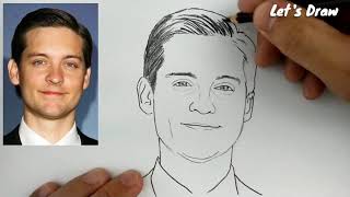ASMR DRAWING Tobey Maguire spiderman no way home
