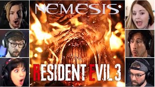 GAMERS REACT To Their First NEMESIS ENCOUNTER Resident Evil 3 Remake