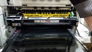 How to replace Xerox WorkCentre Fuser \u0026 Transfer Belt Unit 7425, 7435, 7525, 7530, 7535, 7545, 7556