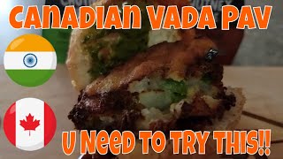 Vada Pav: Canadian Style: one of the most popular street foods in India, You need to try this