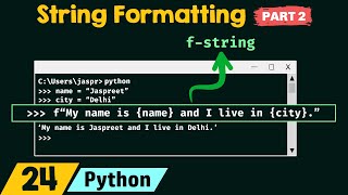 String Formatting in Python (Part 2)