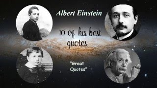Top 10 Albert Einstein Quotes
