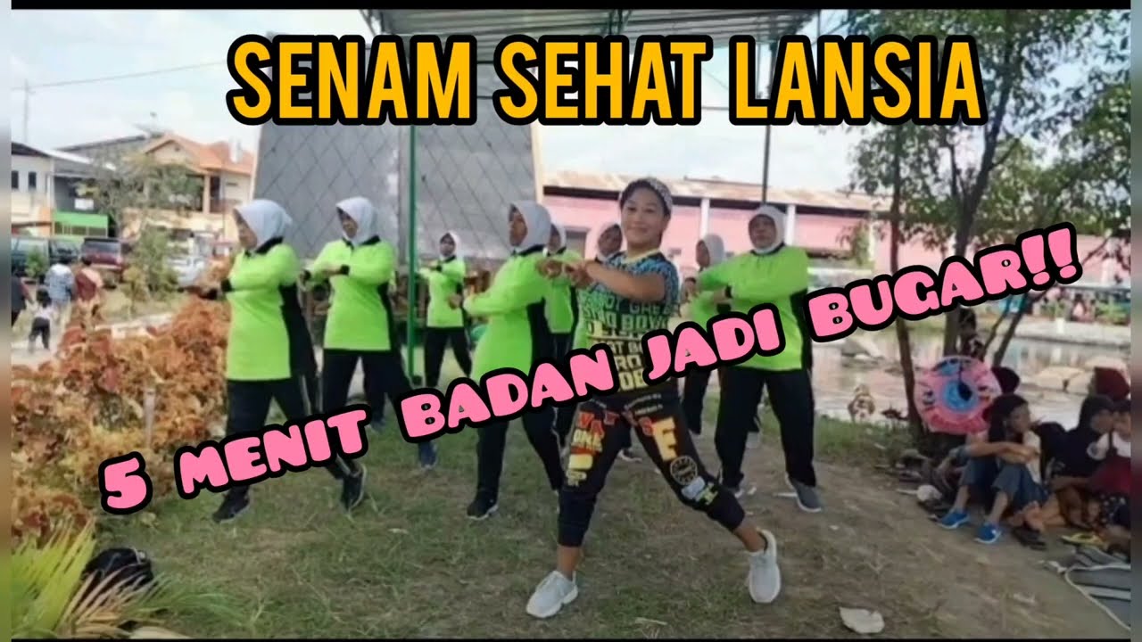 5 MENIT SENAM LANSIA BADAN JADI BUGAR // SENAM LANSIA LAGU INDIA - YouTube