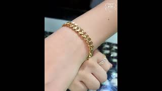 Ratanak Pich Jewelry: ផ្លាកដៃ ប្លាទីនទឹក 7.5% (Platinum bracelet 75%)