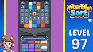 Marble Sort Level 97 Solution Walkthrough