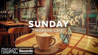 SUNDAY MORNING CAFE: 4K Cozy Coffee Shop & Smooth Jazz Music for Relaxing, Studying and Working