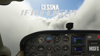 Cessna 172 IFR Flight: Detailed Journey Through Weather, Navigation, Charts, and Procedures