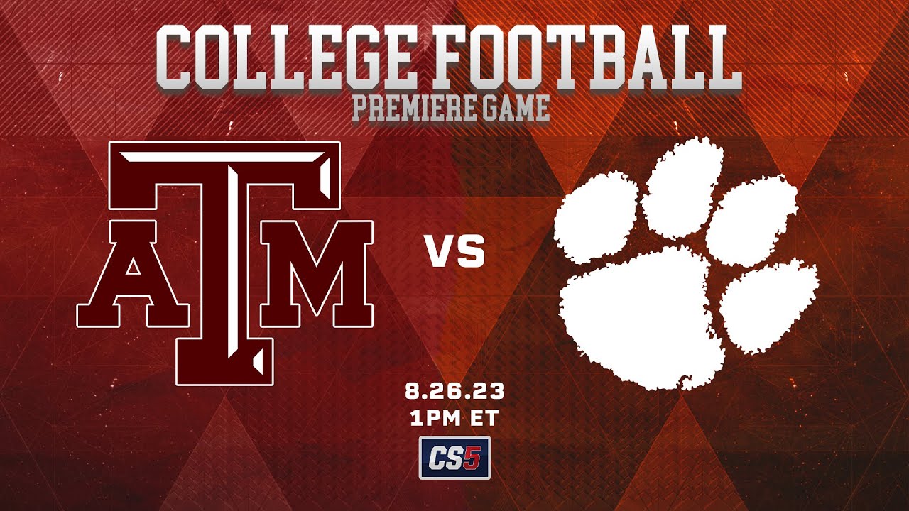 Texas A&M (1-3) Vs #14 Clemson (2-2) Week 5, RFL College Series 5 ...