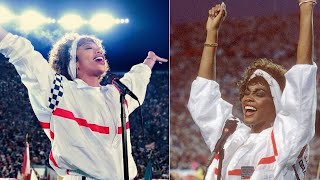 Whitney Houston - Star Spangled-Banner (2023 / 1991)