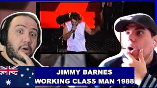 Jimmy Barnes - live - working class man 1988 - TEACHER PAUL REACTS