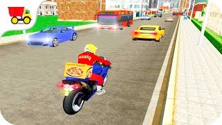 Bike Racing Games - Moto Bike Pizza Delivery Boy - Gameplay Android free games