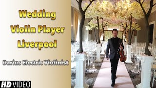 Wedding Violin Player Liverpool | Darius Electric Violinist