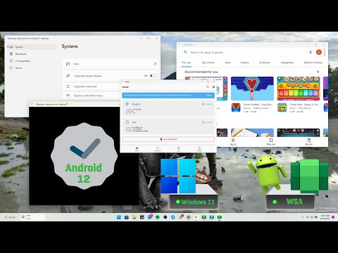 Install Windows Subsystem For Android With Magisk & GAPPS Just One ...