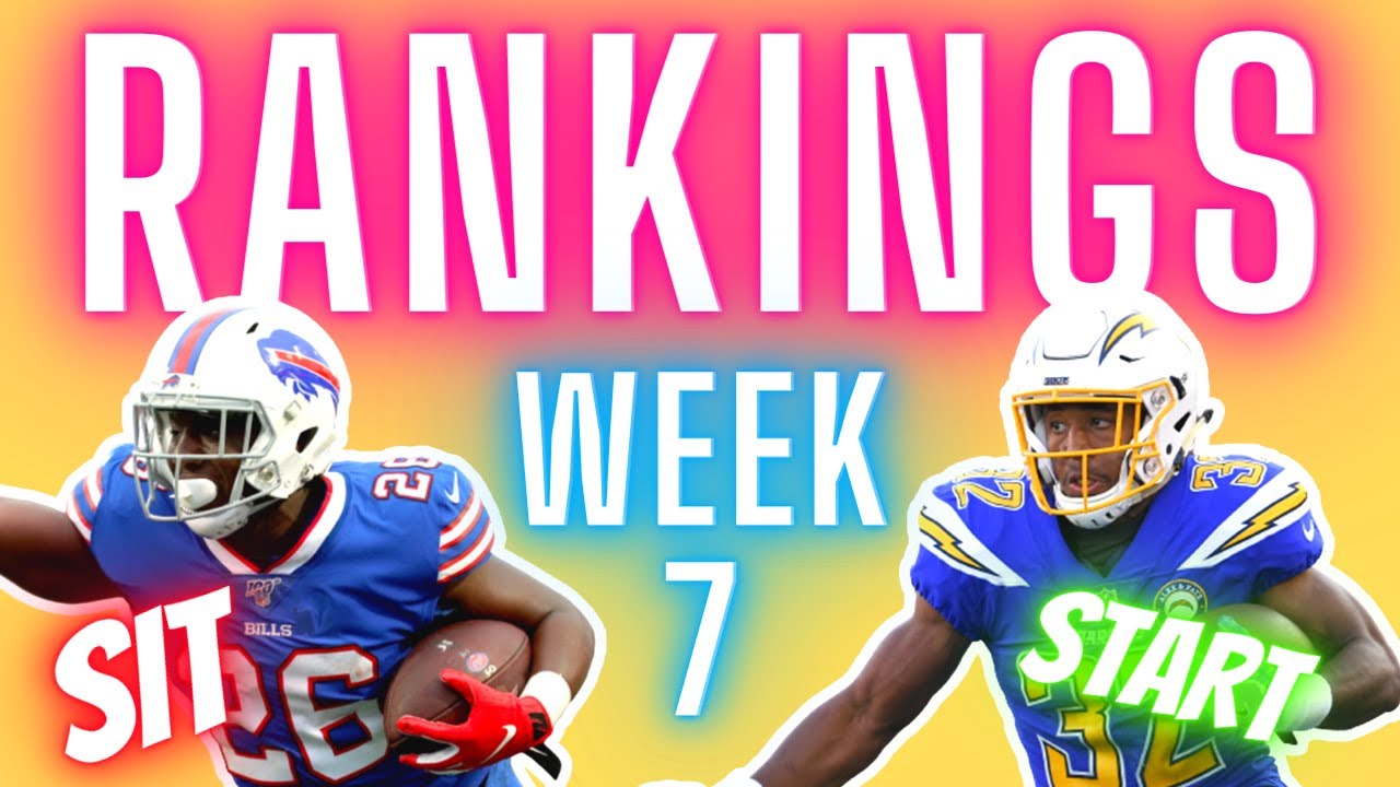 Week 7 Fantasy Football Rankings & Must Starts - YouTube