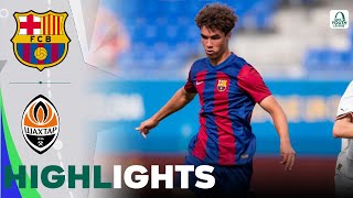 Barcelona vs Shakhtar Donetsk | Highlights | UEFA Youth League 25-10-2023