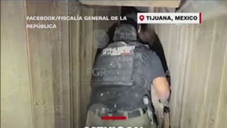 Mexican authorities discover secret tunnel at U.S. border