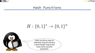 Introduction to Hash Functions (Week 6)