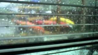 台風の雨＠種子島２０１０年９月１日ー１