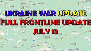 Ukraine War Update (20230713): Full Frontline Update