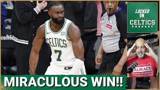 Jaylen Brown saves Boston Celtics, Jayson Tatum seals Game 1 win over Indiana