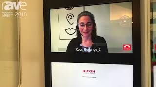 ISE 2018: Ricoh Shows Off Visual Communication Point Kiosk And Visitor Management System