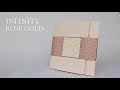 INFINITY ROSE GOLD wedding invitations - Polina Perri