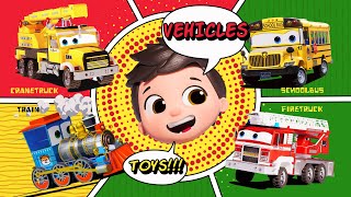 Little Aaron Had a Truck / Vehicles songs & Cartoons  #appMink English Kids Video & Nursery Song